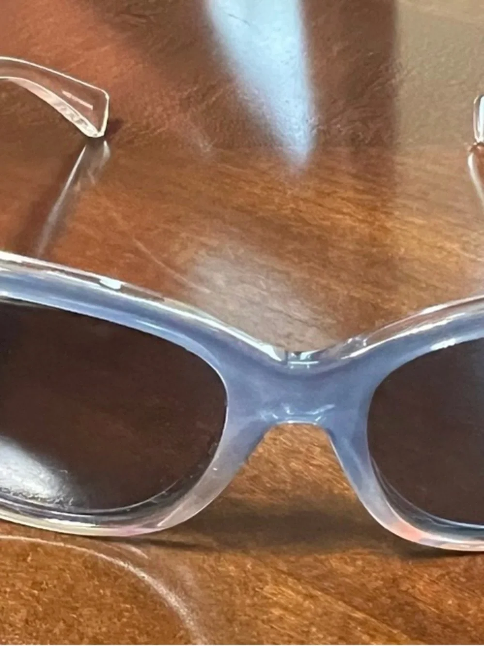 Coach Women's Blue Ombre Cat-Eye Sunglasses